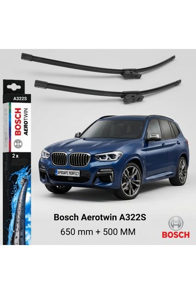 Bosch Lame ștergătoare pentru BMW X3 M40i G01 din 11.2017 |   Aerotwin A322S ...