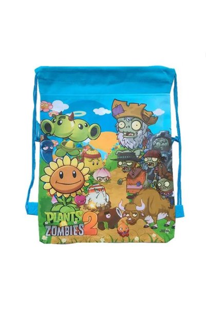 BANDAI 1 pc B 1 Pc Cartoon Plants VS Zombies Action Figures Nylon Bags Pull S...