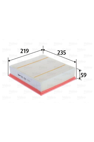 VALEO Air filter 585426