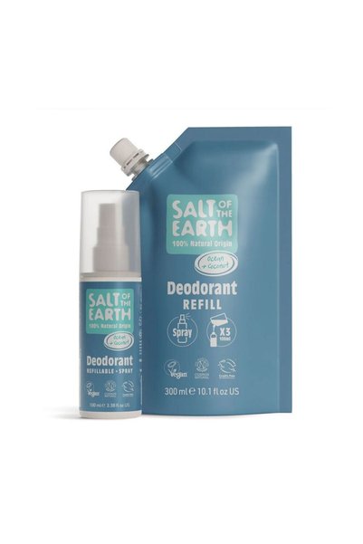 Saltoftheearth SALT OF THE EARTH Ανταλλακτικό Σακουλάκι Σπρέι Αποσμητικού Veg...