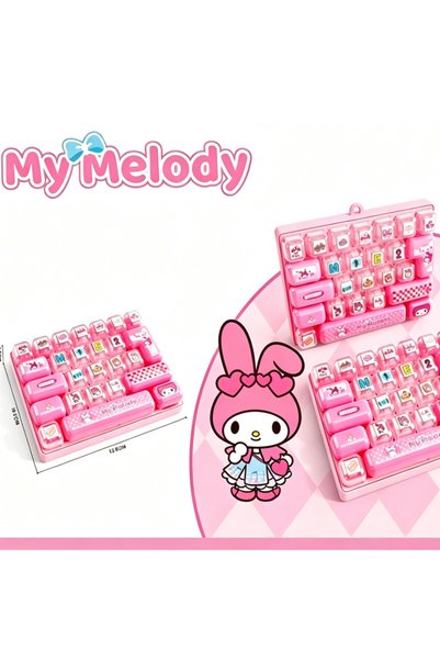 BANDAI D Keycap Clicker، 26 قطعة، سلسلة مفاتيح على شكل أغطية مفاتيح لوحة المف...