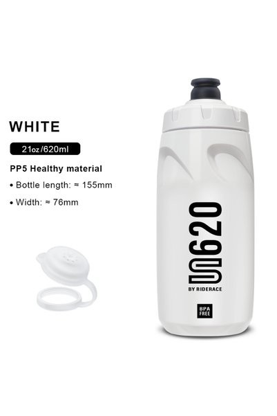 Choice WHITE RIDERACE Bicycle Kettle Portable Bike Cup Cycling Water Bottle 6...