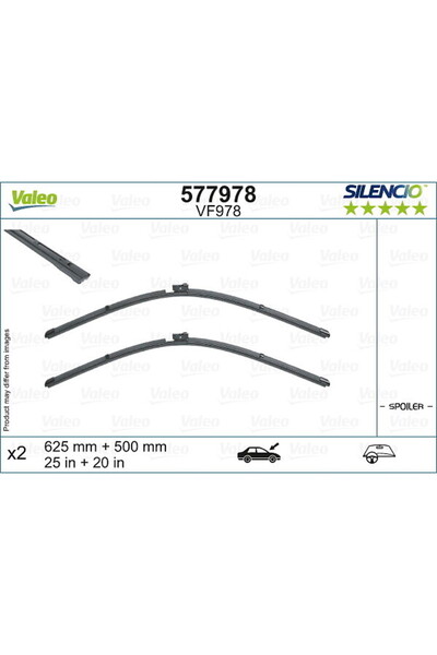 VALEO Λεπίδα υαλοκαθαριστήρα 577978