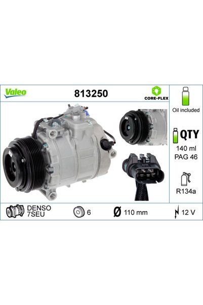 VALEO Compresor, climatizare 813250