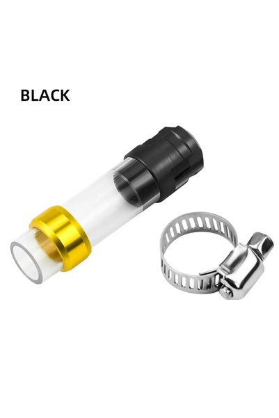 Choice Black CLICK Motorcycle Air Filter Drain Tube Head Use CNC Alloy Motor ...