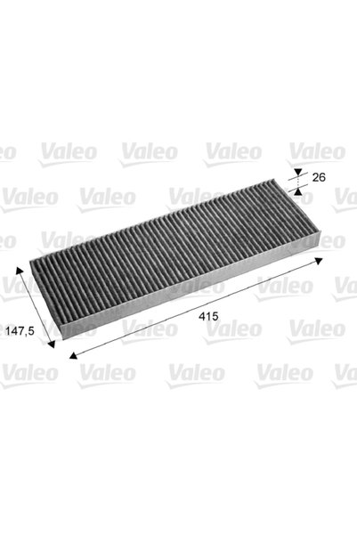 VALEO Филтър, въздух в пътническия отсек 715675