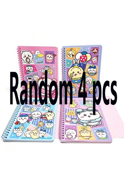 Choice A5 a set Cute Chiikawa A5 Notebook Colorful Inner Pages Diary Book Pra...