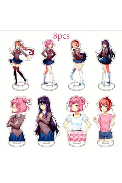 Choice تمثال أكريليك لشخصية M Red Heartbeat Literature Club بارتفاع 12 سم، تم...