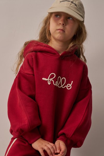 OhlalaKoala Hello Nakışlı Çocuk Sweatshirt