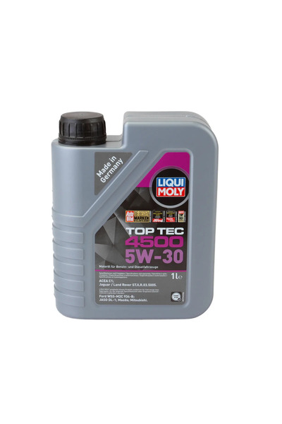 Liqui Moly Λάδι κινητήρα Top Tec 4500 5W30 (3724) (2317) 1L