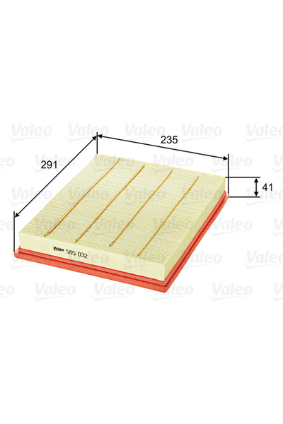 VALEO Air filter 585032