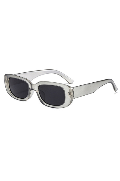 Choice grey New Small Rectangle Fashion Sunglasses For Women Men Retro Vintag...