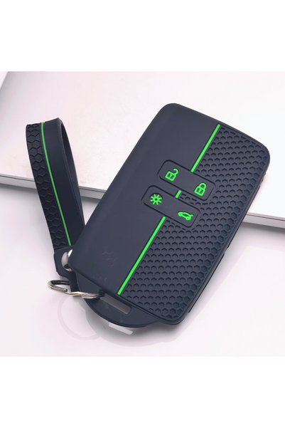 Choice C Silicone Shell Fob For Renault Koleos Kadjar Clio Megane Talisman Es...