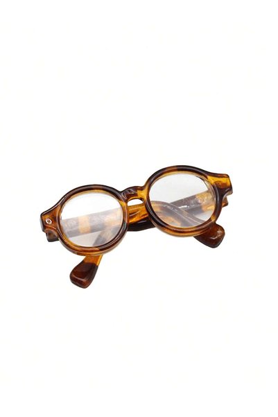Choice Leopard print 1 Mini Doll Dress Up Accessory Glasses: 4.5cm, Fits 1/6 ...