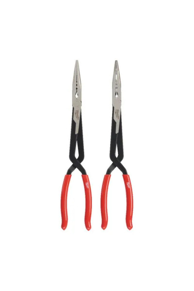 Milwaukee Set clesti cu nas lung drept si 45°, 2buc, 4932492499