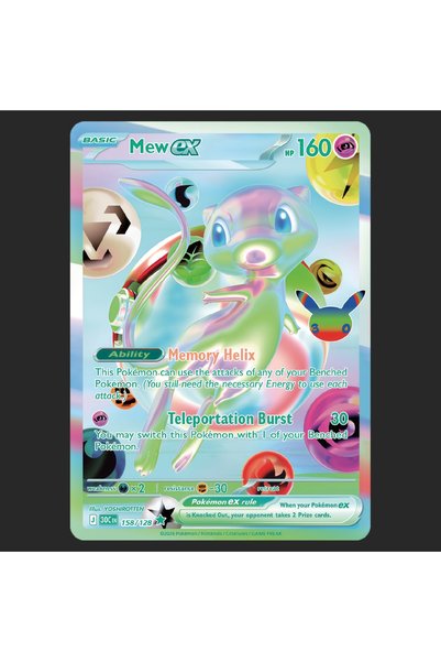 Choice 158-128 4pcs 30th Anniversary Mewtwo ex & Mew ex Japanese & English DI...