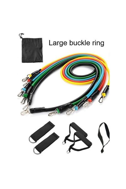 Choice Large buckle ring Resistance Band Set of 11 Pieces, Resistance Band Se...