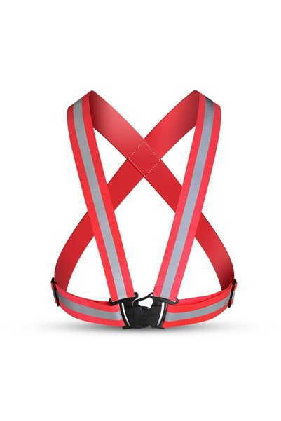 Choice Red High Visibility Highlight Reflective Straps Breathable Multicolors...