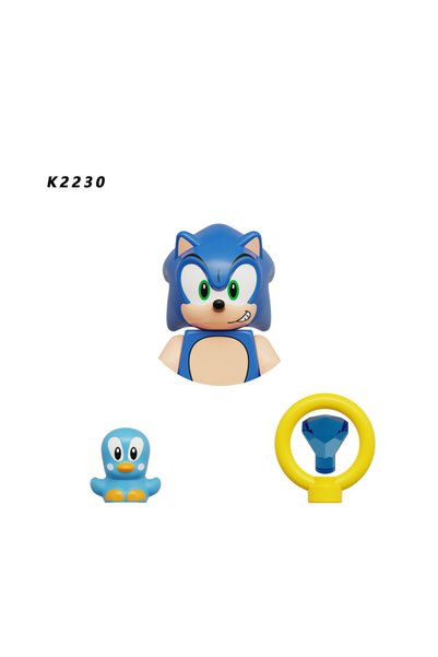 Choice K2230 Hedgehog Buildable Block Toys Of Amy Rose And Shadow Cattoon Ani...