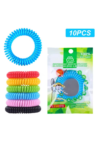 Choice 10pcs-Mixed color 1pcs/10pcs Waterproof DEET-Free Natural Citronella M...