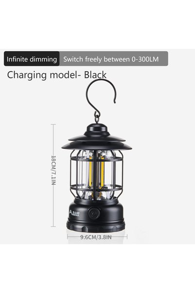 Choice Black Charging Style BISINNA Camping Lights Long Endurance Outdoor Ten...