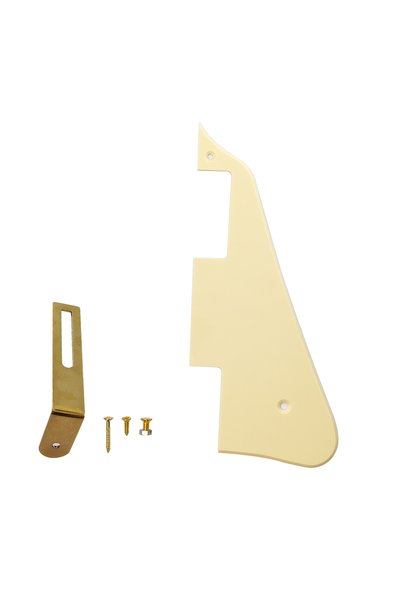Choice Cream 1ply PHRILAM Electric Guitar Pickguard for Les Paul Modern Style...