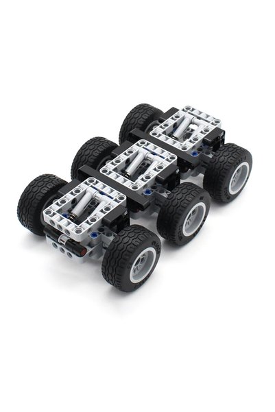 Choice M 6-wheel trailer Mini Three-axis Chassis 6-wheel Trailer Assembly Bui...