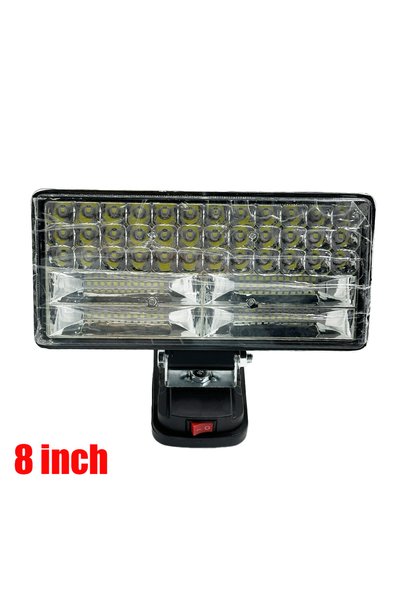 Choice 8inch LED Work Light 4/6/8Inch For Makita 14.4V 18V Li-ion Battery Lam...