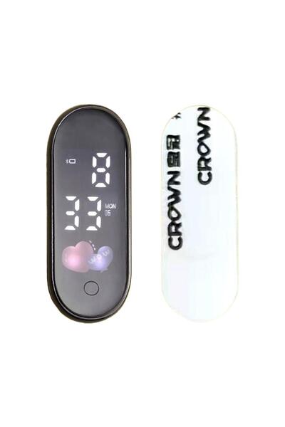 Choice H Luminous Motorcycle Car Clock Auto Internal Stick-On Mini Sport Wate...