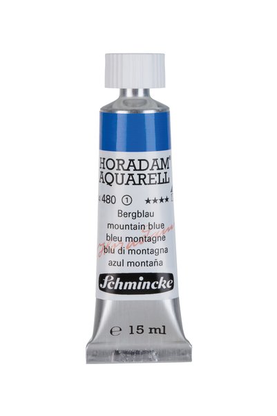 Schmincke Horadam Aquarell Artist Sulu Boya 15 ml 480 Mountain Blue Seri 1
