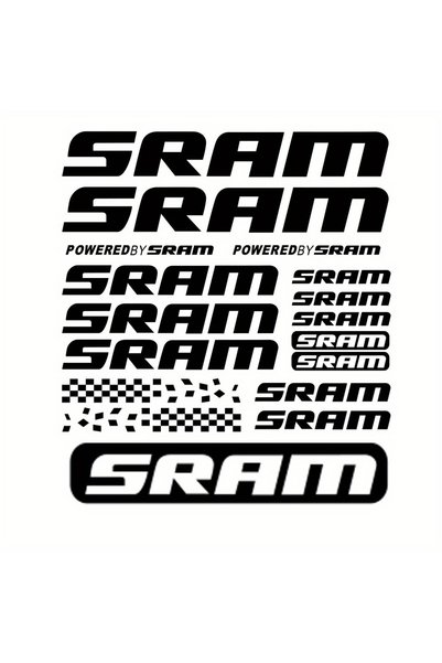 Choice ملصق SRAM قوس قزح ثلاثي الأبعاد مقاس 15×10 سم، ملصق فينيل PVC مقاوم لل...