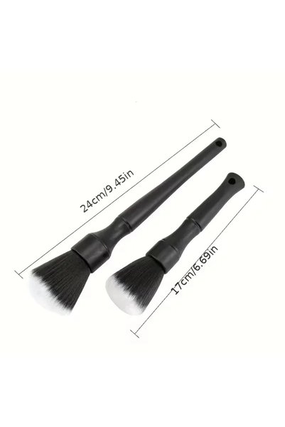 Choice Small and Big 2pcs 1/2Pcs 16/24CM Soft Bristle Car Interior Detailing ...