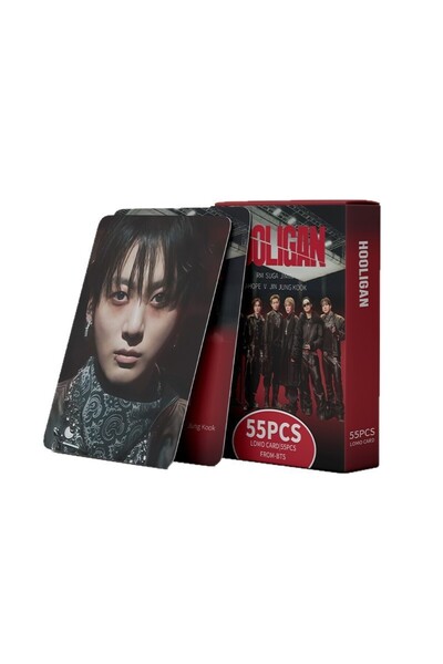 BANDAI 85 HOT 55Pcs BTS Lomo Cards J-HOPE JIMIN V JUNGKOOK HD Photocards Kpop...