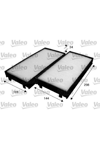 VALEO Филтър, въздух в пътническия отсек 715583