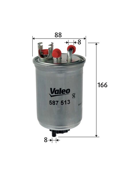 VALEO Горивен филтър 587513