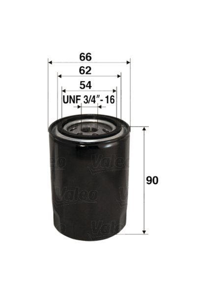 VALEO Φίλτρο λαδιού 586049