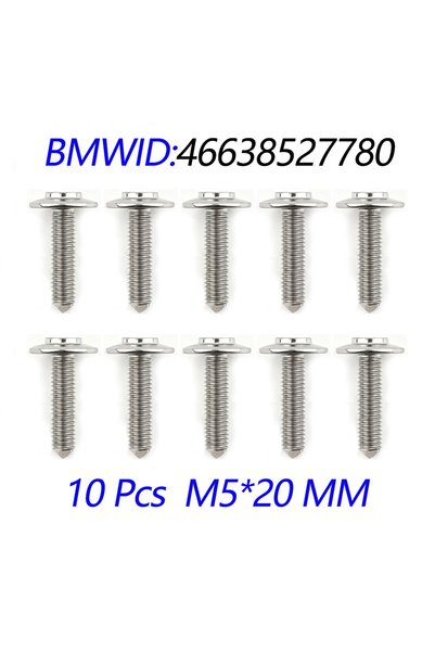 Choice 10 مسامير M5x20 M5 لدراجات BMW S1000RR S1000R S1000XR M1000R S1000 R R...