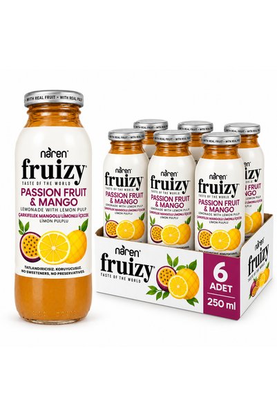 Naren Fruisy Çarkıfelek Mangolu Limonlu İçecek 250 ml x 6