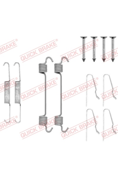 QUICK BRAKE Set accesorii, saboti frana parcare 105-0808