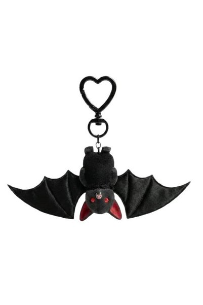 Choice black Gothic Style Bat Keychain Soft Portable Lightweight Bat Hanger D...