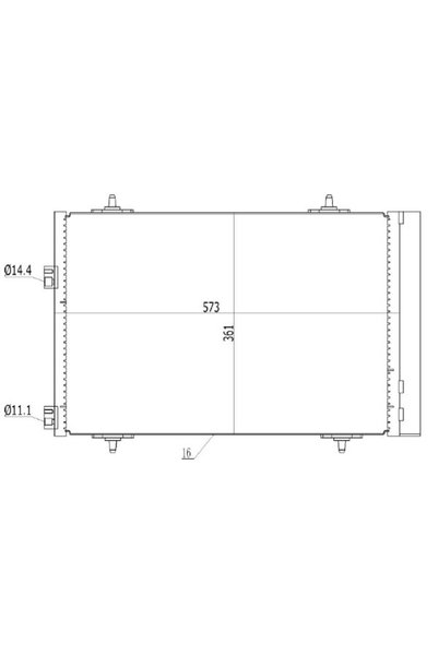 MTR Condensator, climatizare 13054447