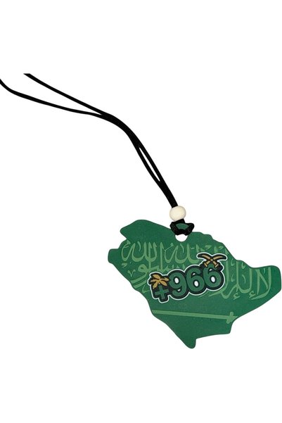 Generic تعليقة سيارة - خريطة السعودية 966