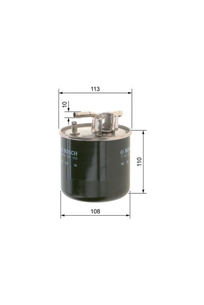 Bosch Filtru combustibil 0 450 906 458