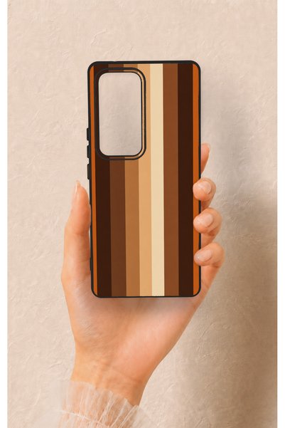 Vip Case Vivo V30 Compatible Autumn Lines Patterned Silicone Case