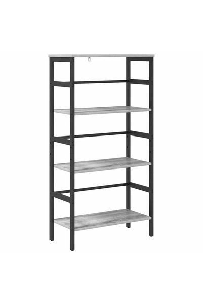 vidaxl Raft pentru cărți 3 niveluri 60 x 29,5 x 115 cm Lemn prelucrat