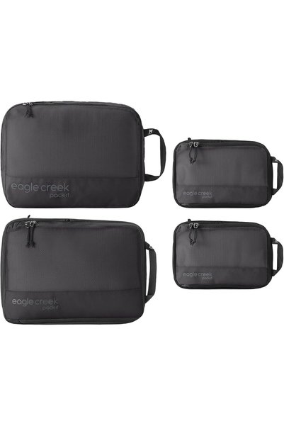 Generic Pack-It Reveal Carry-On Set - Compression Cube S (2x) & M (1x) & Clea...