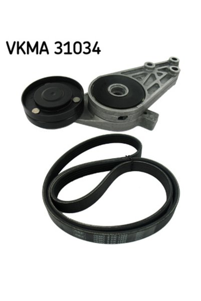 SKF Комплект V-образни ребрести ремъци VKMA 31034