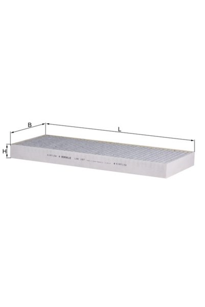 MAHLE Φίλτρο, εσωτερικού αέρα LAK 167