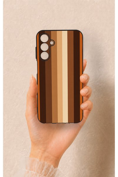 Vip Case Samsung A15 Compatible Autumn Lines Patterned Silicone Case
