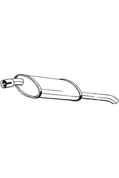 BOSAL Toba esapament finala 185-009